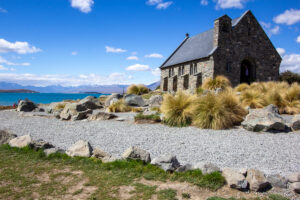 Lake Tekapo in Nuova Zelanda